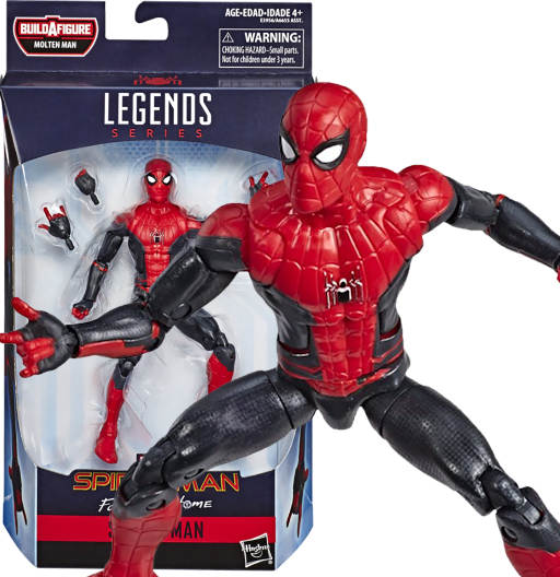 Spider-Man | BAF Molten Man | Spider-Man: Far From Home | Hasbro 2019 | Marvel Legends