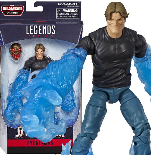 Hydro-Man | BAF Molten Man | Spider-Man | Hasbro 2019 | Marvel Legends