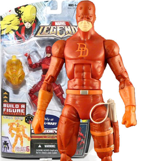 Daredevil | BAF Nemesis | Exclusive Wal-Mart | Hasbro 2009 | Marvel Legends