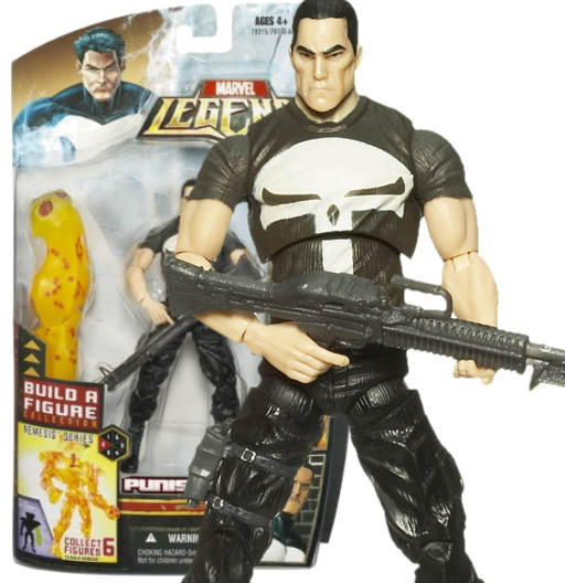 Pusnisher | BAF Nemesis | Exclusive Wal-Mart | Hasbro 2009 | Marvel Legends