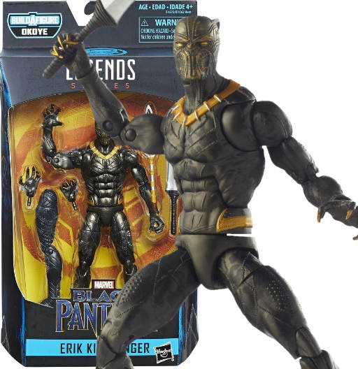 Erik Killmonger | BAF Okoye | Black Panther | Hasbro 2018 | Marvel Legends