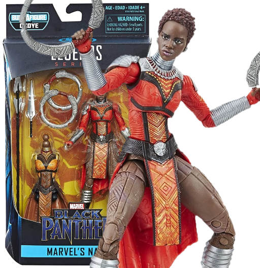 Marvel's Nakia | BAF Okoye | Black Panther | Hasbro 2018 | Marvel Legends
