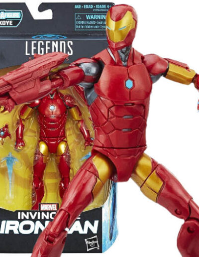 Iron Man | BAF Okoye | Invincible Iron Man | Hasbro 2018 | Marvel Legends