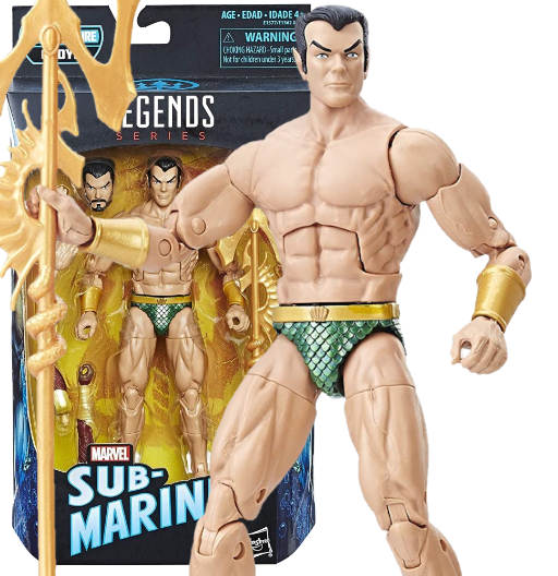 Namor | BAF Okoye | Sub-Mariner | Hasbro 2018 | Marvel Legends