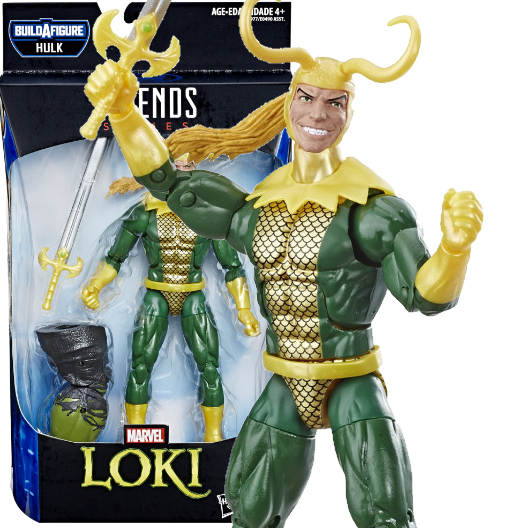 Loki | BAF Professor Hulk | Loki | Hasbro 2019 | Marvel Legends