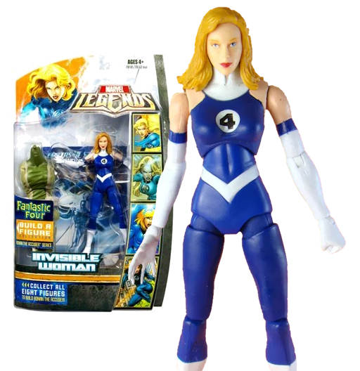 Invisible Woman | BAF Ronnan the Accuser | Fantastic Four | Hasbro 2007 | Marvel Legends