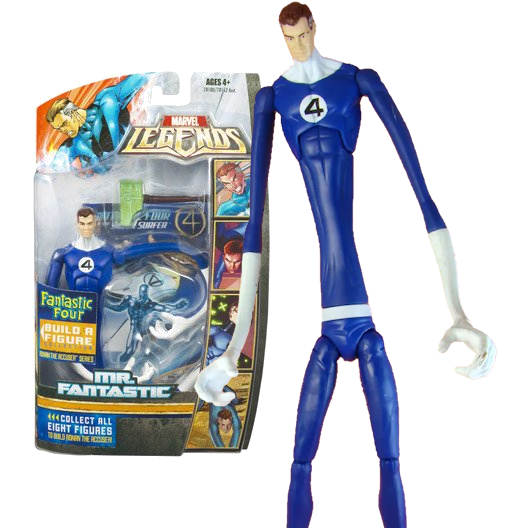 Mr. Fantastic | BAF Ronnan the Accuser | Fantastic Four | Hasbro 2007 | Marvel Legends