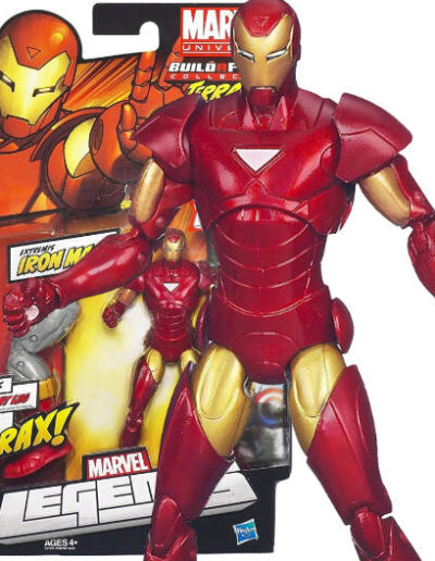 Extremis Iron Man | BAF Terrax | Return of Marvel Legends | Hasbro 2012 | Marvel Legends