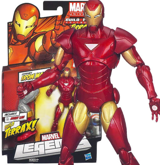Extremis Iron Man | BAF Terrax | Return of Marvel Legends | Hasbro 2012 | Marvel Legends
