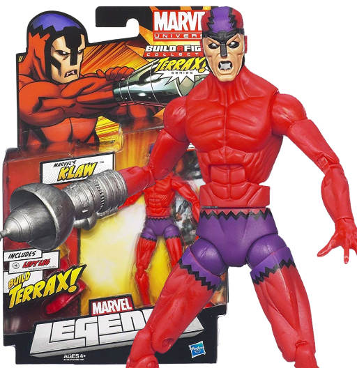 Klaw | BAF Terrax | Return of Marvel Legends | Hasbro 2012 | Marvel Legends