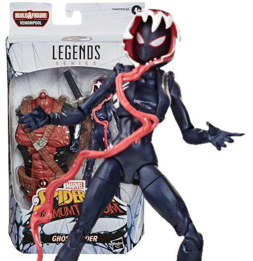 Venomized Ghost Spider | BAF Venompool | Spider-Man: Maximum Venom | Hasbro 2020 | Marvel Legends