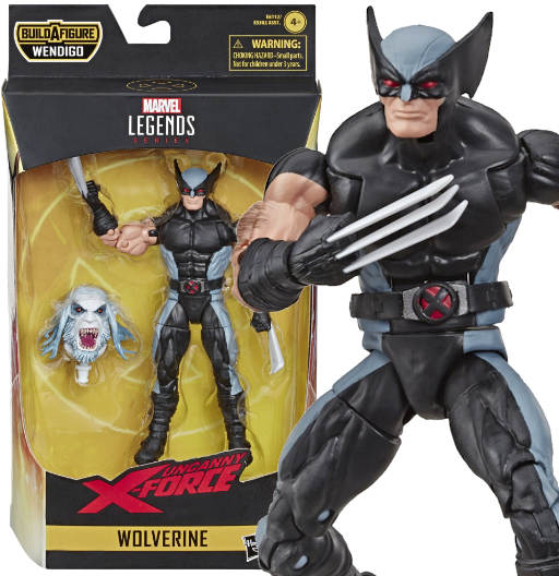 Wolverine | BAF Wendigo | Uncanny X-Force | Hasbro 2019 | Marvel Legends