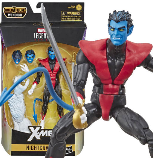 Nightcrawler | BAF Wendigo | X-Men | Hasbro 2019 | Marvel Legends