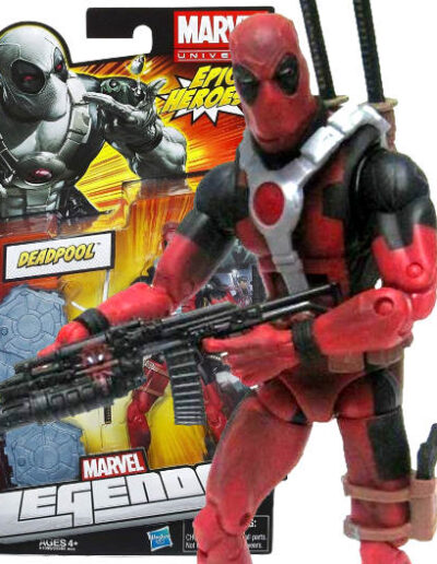 Deadpool (Red Suit Variant) | Epic Heroes | Hasbro 2012 | Marvel Legends