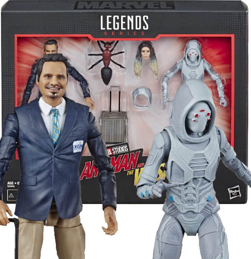 X-Con Luis & Marvel’s Ghost | Exclusive 2 Pack | Marvel 80 Years | Ant-Man and the Wasp | Hasbro 2019 | Marvel Legends