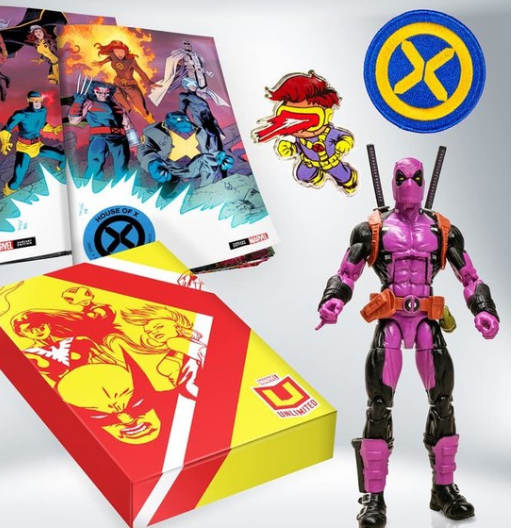 Pink Deadpool | Exclusive Marvel Unlimited 2019 | Terror Deadpool | Hasbro 2019 | Marvel Legends