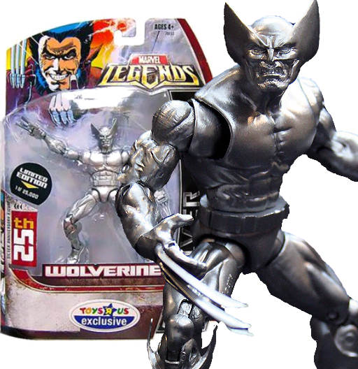 Wolverine | Exclusive Toys-R-Us | 25th Silver Anniversary | Hasbro 2007 | Marvel Legends