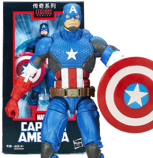 Captain America | Exclusive from Chinese | Marvel Now Captain America | Hasbro 2019 | Marvel Legends