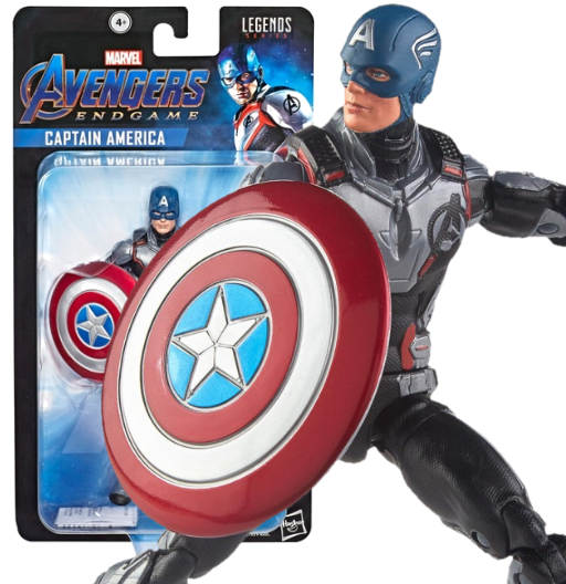 Captain America | Exclusive from UK | Avengers: Endgame | Hasbro 2019 | Marvel Legends