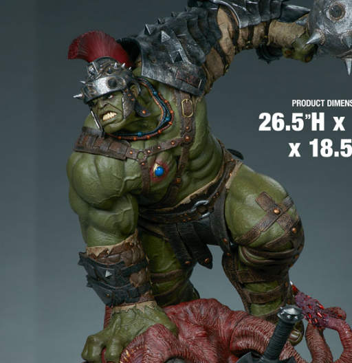 Maqueta de Gladiator Hulk Sideshow | Maquette | 67 cm | Marvel