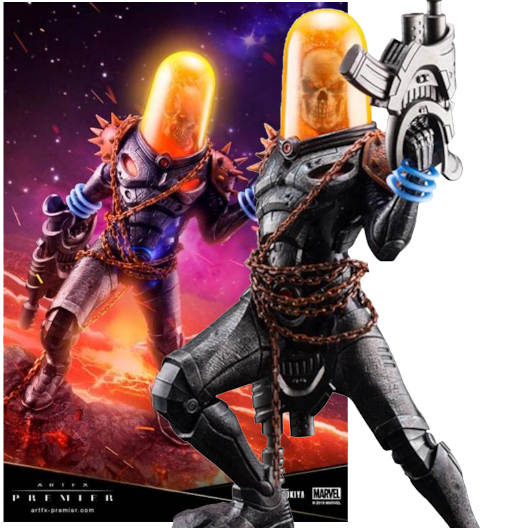 Cosmic Ghost Rider | Marvel ARTFX Premier | Estatua Escala 1:10 | 22 cm | Kotobukiya