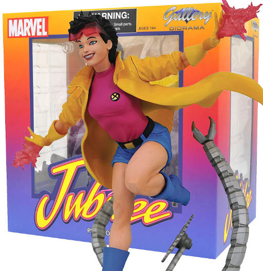 Jubilee | Marvel Gallery | PVC Diorama | Jubilee | 20 cm | Diamond Select Toys