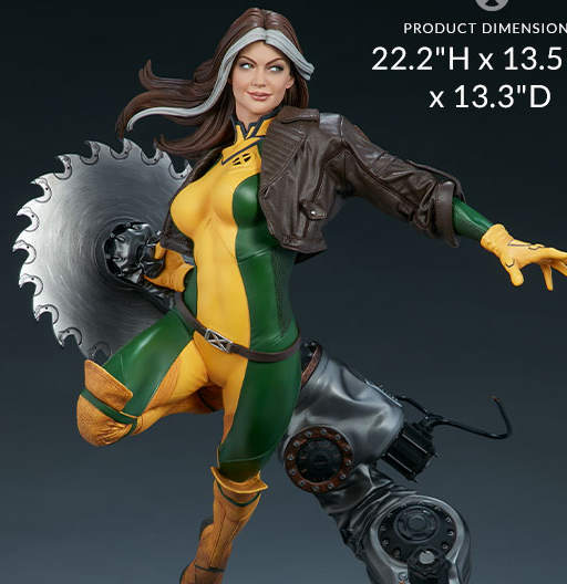 Maqueta de Rogue Sideshow | Maquette | 58 cm | Marvel