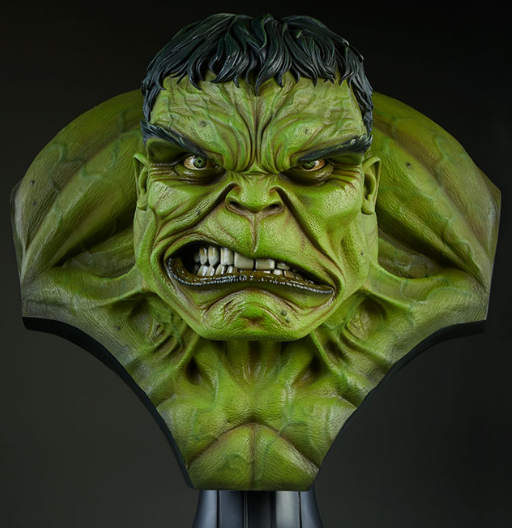 Busto de The Incredible Hulk | Life Size Bust | 66 cm | Sideshows Collectibles | Marvel