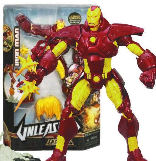 Iron Man | Unleashed | Hasbro 2008 | Marvel Legends