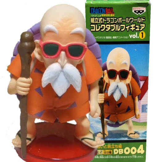 Master Roshi (Kamesennin) | DB004 | Dragon Ball Series | Vol.1 | 2009 | DWC & WCF | World Collectable Figure | Banpresto
