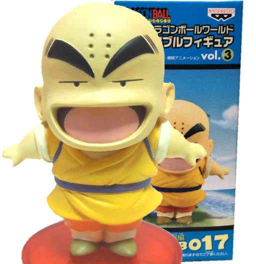 Krillin | DB017 | Dragon Ball Series | Vol.3 | 2009 | DWC & WCF | World Collectable Figure | Banpresto
