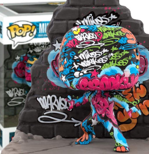 Miles Morales | Exclusive Gamestop | NYCC 2020 | Street Art Collection | 686 | Funko POP! Marvel