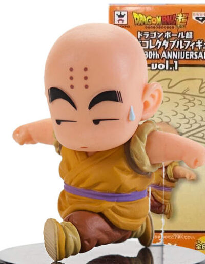 Krillin | Anime 30th Anniversary | Vol.1 - 04 | Dragon Ball | 2016 | DWC & WCF | World Collectable Figure | Banpresto y Bandai