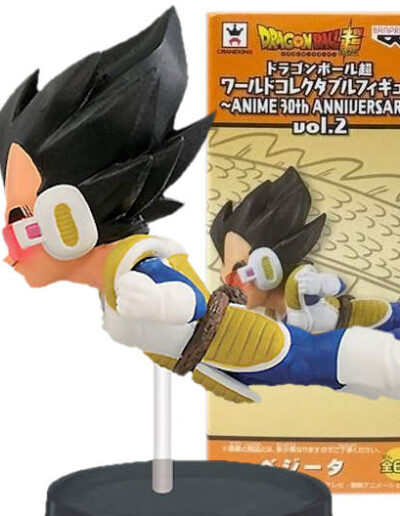 Vegeta | Anime 30th Anniversary | Vol.2 - 03 | Dragon Ball Z | 2016 | DWC & WCF | World Collectable Figure | Banpresto y Bandai