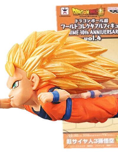 Goku Super Saiyan 3 | Anime 30th Anniversary | Vol.4 - 01 | Dragon Ball Z | 2016 | DWC & WCF | World Collectable Figure | Banpresto y Bandai