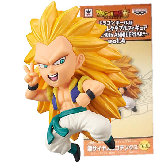 Gotenks Super Saiyan 3 | Anime 30th Anniversary | Vol.4 - 02 | Dragon Ball Z | 2016 | DWC & WCF | World Collectable Figure | Banpresto y Bandai