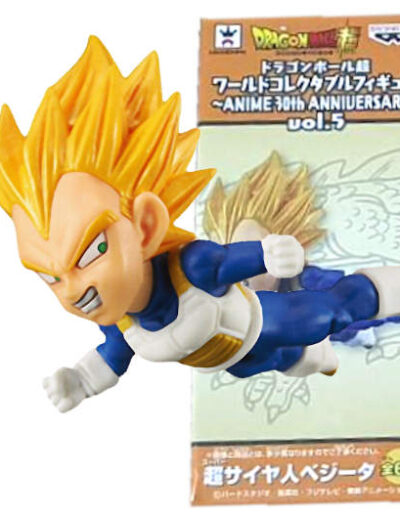 Vegeta Super Saiyan | Anime 30th Anniversary | Vol.5 - 02 | Dragon Ball Super | 2016 | DWC & WCF | World Collectable Figure | Banpresto y Bandai