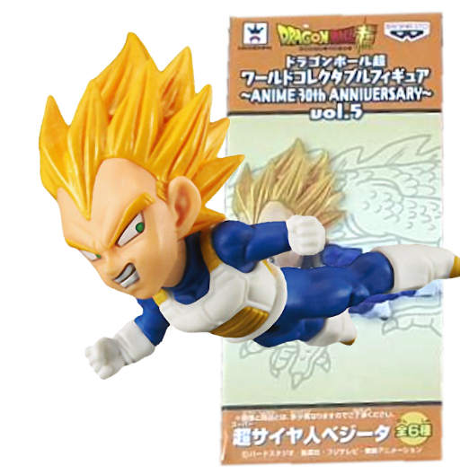 Vegeta Super Saiyan | Anime 30th Anniversary | Vol.5 - 02 | Dragon Ball Super | 2016 | DWC & WCF | World Collectable Figure | Banpresto y Bandai