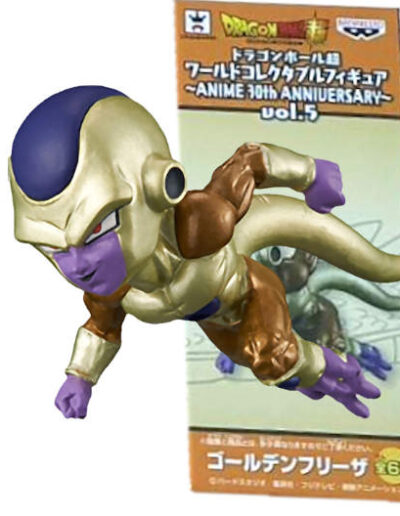 Golden Freeza | Anime 30th Anniversary | Vol.5 - 06 | Dragon Ball Super | 2016 | DWC & WCF | World Collectable Figure | Banpresto y Bandai