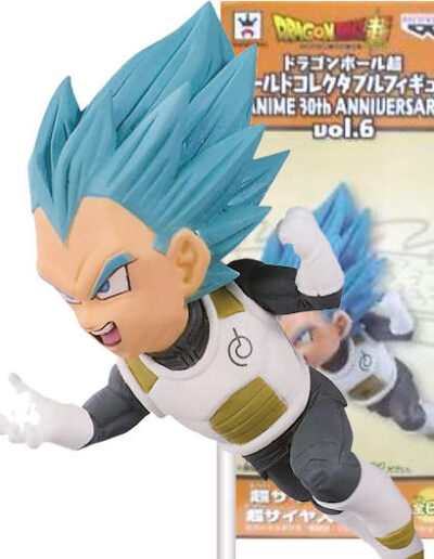 Vegeta Super Saiyan Blue | Anime 30th Anniversary | Vol.6 - 02 | Dragon Ball Super | 2016 | DWC & WCF | World Collectable Figure | Banpresto y Bandai