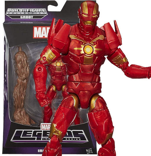 Iron Man (Deep Space Armor) | BAF Groot | Hasbro 2014 | Marvel Legends