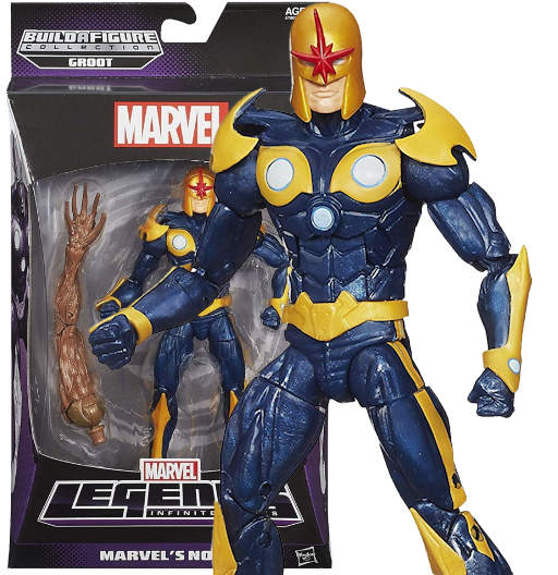 Marvel's Nova | BAF Groot | Hasbro 2014 | Marvel Legends