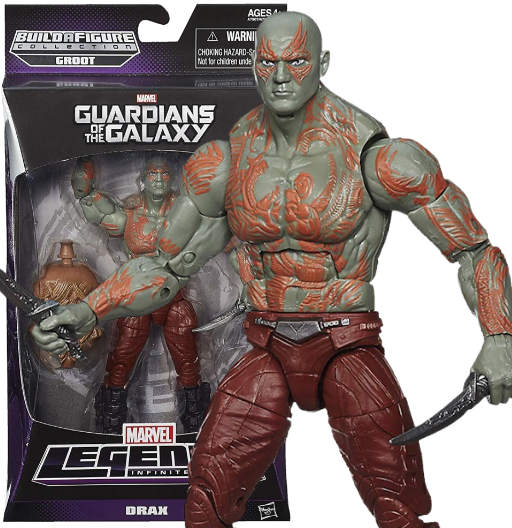 Drax | BAF Groot | (UCM) Guardians of the Galaxy Vol.1 | Hasbro 2014 | Marvel Legends