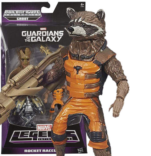 Rocket Racoon | BAF Groot | (UCM) Guardians of the Galaxy Vol.1 | Hasbro 2014 | Marvel Legends