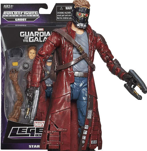 Star-Lord | BAF Groot | (UCM) Guardians of the Galaxy Vol.1 | Hasbro 2014 | Marvel Legends