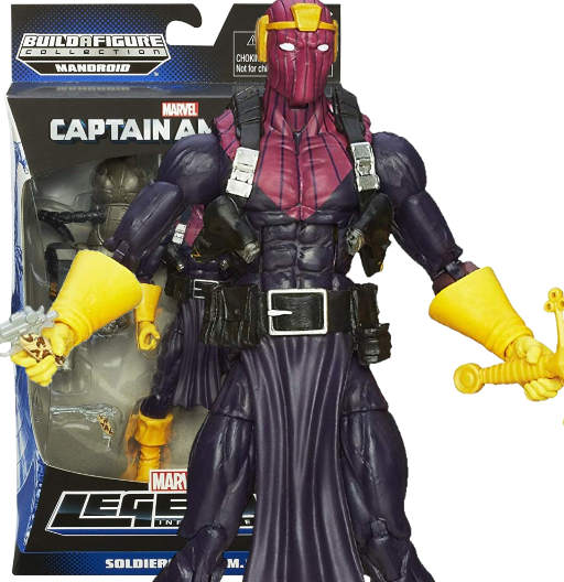 Baron Von Zemo | BAF Mandroid | Captain America | Hasbro 2014 | Marvel Legends