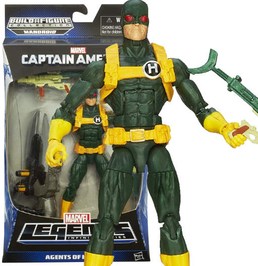Hydra Soldier | BAF Mandroid | Captain America | Hasbro 2014 | Marvel Legends