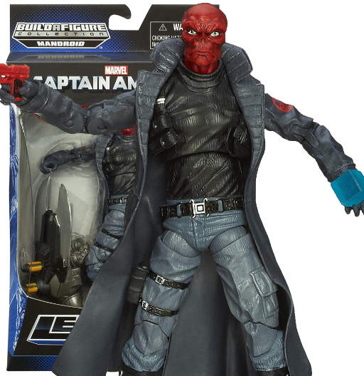 Red Skull | BAF Mandroid | Captain America | Hasbro 2014 | Marvel Legends