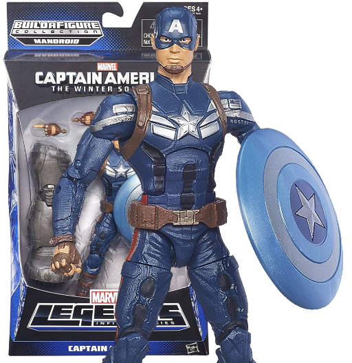 Captain America | BAF Mandroid | (UCM) Captain America: The Winter Soldier | Hasbro 2014 | Marvel Legends