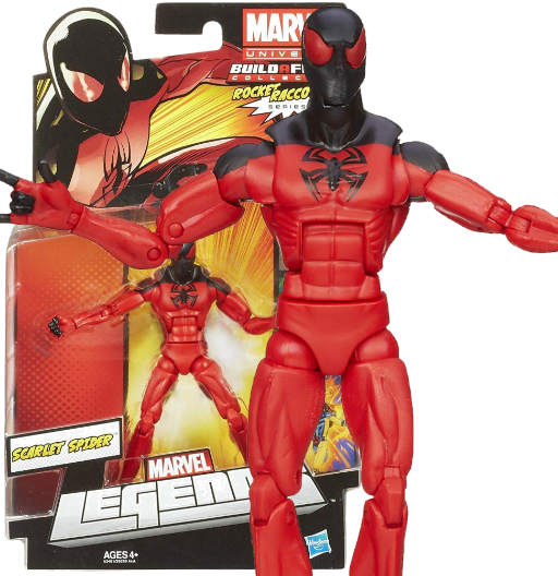 Scarlet Spider | BAF Rocket Raccoon | Hasbro 2013 | Marvel Legends